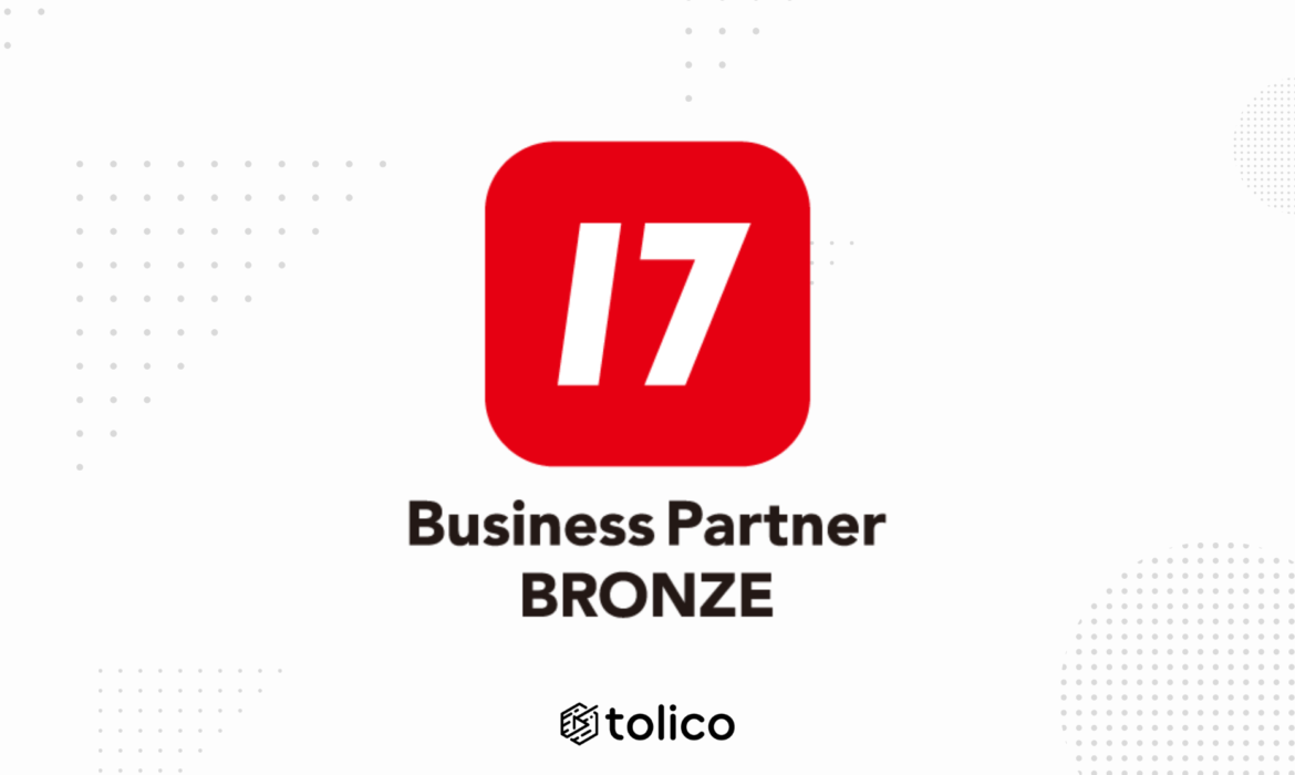 tolicoが17LIVE ブロンズパートナーに認定