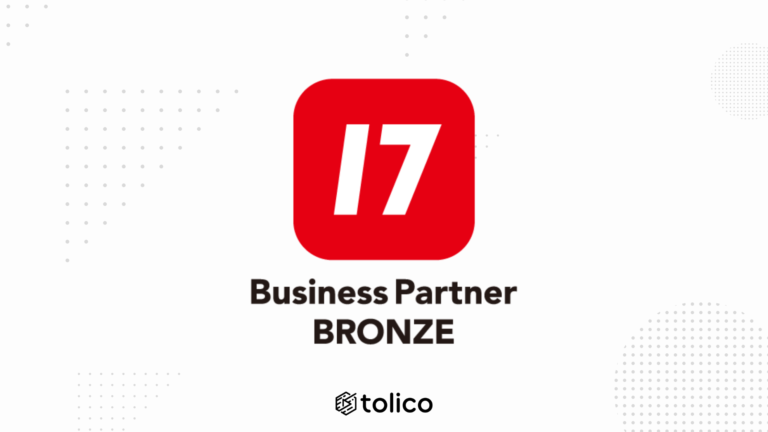 tolicoが17LIVE ブロンズパートナーに認定